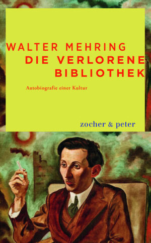 Er war nicht nur elegant, sondern einer der ersten Chronisten und Wegbereiter der Dada-Bewegung in Berlin: Walter Mehring Zuvor, 1915/1916, war er bereits in der von Herwarth Walden herausgegebenen Zeitschrift «Der Sturm» präsent. In zahlreichen Aufzeichnungen und Essays hat Mehring diese Zeit festgehalten und sich für Sturm und Dada eingesetzt.