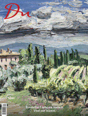 Die Unternehmensgruppe Bindella hat ihren Ursprung in der 1909 von Jean Bindella gegründeten Weinhandlung und befindet sich noch immer im Familienbesitz. Dem Wein ist man treu geblieben, nicht nur als Händler, sondern auch mit dem eigenen Weingut Tenuta Vallocaia in der Toskana. Restaurants und Bars betreibt Bindella in Zürich, Bern, Basel und anderen Schweizer Städten. Außerdem ist die Gruppe im Bau-, Gipser- und Malerhandwerk tätig. In seinem Vorwort zu dieser Ausgabe der Kulturzeitschrift "Du" schreibt der Herausgeber Oliver Prange: "Wenn man nach eineinhalb Stunden Fahrt vom Flughafen Florenz, an Weinreben und Zypressenhainen vorbei, auf dem Weingut Vallocaia in Montepulciano ankommt, geht einem das Herz auf. Man ist nicht sicher, ob man auf einem Weingut oder vielleicht auch in einer Galerie oder einem Museum gelandet ist. Rudi Bindella hat auf allen Ebenen Gemälde und Skulpturen positioniert, ja sogar im Weinlager. Die Betonstützen leuchten in Ferrari-Rot, die Kuppel in Assisi-Blau. Vallocaia, 55 Hektar Reben auf einer Gesamtfläche von 175 Hektar, bringt die Philosophie der Bindellas zum Ausdruck: Italianità, Lebensfreude. Wie ein roter Faden zieht sich diese Maxime auch durch alle 45 Restaurants in der Schweiz. Rudi Bindella hat sich eine eigene Welt geschaffen, die er immer weiter ausbaut. Als geselliger Mensch ist er jeden Tag unterwegs, um Mitarbeiter, Partner und Gäste zu treffen. Doch 2023 gibt er im Alter von 75 Jahren die betriebliche Verantwortung an seinen Sohn Rudi Bindella jr. ab. Er ist schon sein ganzes Leben mit der Unternehmung vertraut, seit 2010 auch operativ, seit 2018 leitet er die Gastronomie. Auf seine Initiative geht das Pizzeria-Konzept Più zurück, hier werden neapolitanische Pizzas angeboten. Rudi jr. wird die Bindella-Welt weiterführen, eine Welt, in der Kulinarik, hervorragender Wein, Reisen, Kunst und Kultur eine besondere Rolle spielen. Die Restaurants sollen wohnlich und einladend wirken. Santa Lucia ist das älteste Konzept. Alle, die folgten, haben ihren eigenen Stil. Das, was der Gast sieht, soll persönlich, individuell, eigenwillig sein, geprägt von zeitgenössischer Kunst. Das Interesse für sie hat sich bei Rudi Bindella schon im Elternhaus entwickelt. Sein erstes Bild kaufte er Arnold Kübler ab, der übrigens 1941 das Du gegründet hat. Er wollte fortan stets eine Beziehung zu den Künstlern aufbauen, deren Werke er sammelte. Mit Hanny Fries oder Rolf Brem entwickelte sich eine enge Freundschaft. Ebenso mit Christopher Lehmpfuhl, der nicht mit Pinsel, sondern mit den Fingern und mit leuchtenden Farben malt, sodass seine Bilder aus der Nähe eher abstrakt, aus der Ferne aber figurativ wirken. Lehmpfuhl besuchte Vallocaia über Jahre hinweg immer wieder, um das Gut und die Toscana in seiner Art darzustellen. Rudi Bindella ist überzeugt, dass das Schöpferische, das Kreative mit Geniessen zu tun hat. Die meisten Künstler, die er kennengelernt hat, sind gesellig, offen und suchen den Kontakt. Er nennt dies Resonanzgesetz. Gleiches zieht Gleiches an. In dieser Du-Ausgabe, die in Zusammenarbeit mit Bindella entstand, werden Sie sehen, welche besonderen gastronomischen Räume und Konzepte das Gesetz formen kann. Und wir beschreiben einige faszinierende kulturelle Facetten Italiens. Die Fotografien dieser Ausgabe stammen zum grössten Teil von Alberto Venzago."