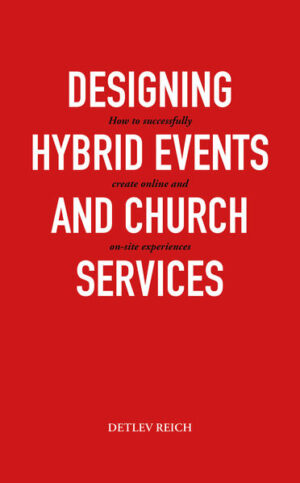 Welcome to the fascinating world of hybrid events and church services. This is your ultimate guide to successfully creating both online and on-site experiences. Whether you have experience in this field or are just starting out, this book will inspire you to see the possibilities and overcome the challenges. Learn how to engage audiences and create immersive experiences both online and on site. With practical advice and inspiring insights, this book is an indispensable tool for anyone involved in designing church services or who wants to understand how to create meaningful experiences in an increasingly digital world. Because today's church must reach people where they are.