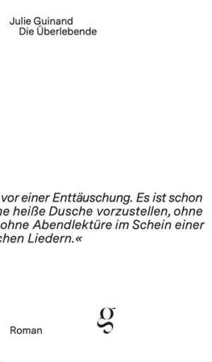 »Das Licht geht schlagartig aus. Ohne Flackern, ohne irgendeine Vorwarnung wechselt das Wohnzimmer von Gelb auf Schwarz.« In einem abgelegenen Weiler im Schweizer Jura wartet die Ich-Erzählerin allein und verzweifelt auf die Rückkehr der Stromversorgung. Als sich der Unterbruch dann als eigentlicher Weltuntergang herausstellt, notiert sie im Tagebuch, wie sich die »neue Normalität« anfühlt, ohne Licht, Warmwasser, Kommunikationsmittel oder Lebensmittelnachschub. Doch allmählich erwacht in der Protagonistin, die sich nie für Überlebenstaktiken interessiert hatte, der Überlebenswille. Sie überwindet das Gefühl von Machtlosigkeit, verschafft sich einen Überblick über die in der Umgebung vorhandenen Ressourcen, findet Bücher mit Informationen zu essbaren Pflanzen und zu Angeltechniken. Mit ihrer Hilfe wird sie nach zahllosen Misserfolgen im Fluss vor ihrem Haus sogar Forellen fangen! Und gerne erstellt sie Listen, um das Chaos zu ordnen. Die Erzählerin zeigt eine angenehm ironische Distanz zu ihren Miseren - immer wieder blitzt in den Weltuntergangsbeschreibungen feiner Humor auf. Ihr Ausweg aus der Katastrophe wird überraschen - doch vor einem Vorausblättern sei bei diesem spannenden Kurzroman gewarnt …