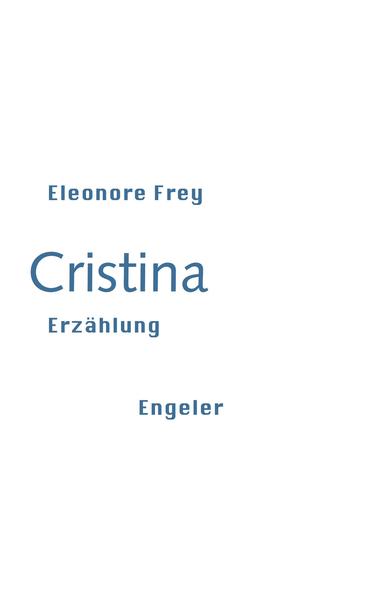 Eleonore Frey erzählt in "Cristina" die Geschichte einer jungen Frau, fast noch ein Mädchen, das durch die erste Liebe schwanger wird. Sie darf ihr Kind nicht behalten, die Mutter und die Kirche nehmen es ihr weg. Cristina wird Hebamme werden, sie wird Kinder zur Welt bringen helfen und eine späte Liebe finden - aber die Suche nach dem eigenen Kind wird nie aufhören.