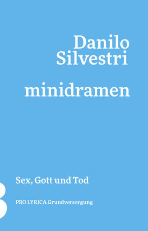 Seine so erfrischende, unkonventionelle Art des Schreibens hat uns von Anfang an in seinen Bann gezogen. In bemerkenswerter Kürze vereint Danilo Silvestri die drei grossen Gattungen der Literatur, auf verdichtete, verspielte und hochspannende Weise. Dabei ... Christoph Kerwien 81 Minidramen