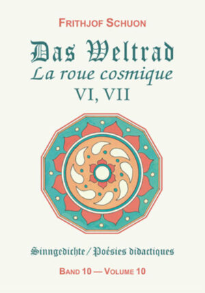 Die deutschen Sinngedichte von Frithjof Schuon bilden eine metaphysische und geistige Gesamtheit, die die wesentlichen Lehren dieses Meisters in einer ebenso zugänglichen wie unmittelbaren Form vereinigt. Die quintessentielle Esoterik, die er uns darbietet, ist von der "Einfachheit" der nackten Wahrheit. Schuons Dichtung verbindet sich mit dieser Einfachheit und lässt das Elixier seiner Weisheit in musikalischer Weise fließen. Diese Dichtung ist direkt-durch die Wahl einer Ausdrucksweise, die vor allem den ästhetischen "Schock" einsetzt, die "mentale Schönheit", um Schuons Bezeichnung der Dichtkunst zu verwenden, und dies erreicht sie durch das Zusammenführen von Urgehalt und Form, durch eine "Musikalisierung" der geometrischen Lehrkonzepte, um damit tief die Seele zu berühren, ohne Umwege oder rhetorische Vorsichtsmaßnahmen. Als solche, in ihrer Einfachheit und Direktheit, mögen diese Gedichte wie eine letzte Barmherzigkeit erscheinen, ein wenig wie eine letzte uns zugeworfene Rettungsschnur