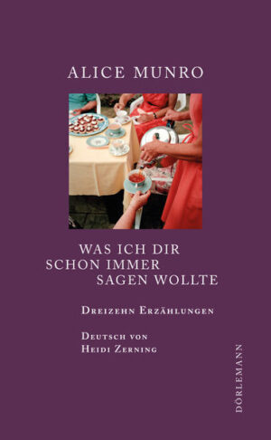 Flirrend zwischen Zorn und Versöhnung In den dreizehn Erzählungen ihres zweiten Erzählbandes Was ich dir schon immer sagen wollte von 1974, der jetzt erstmals auf Deutsch erscheint, stellt Alice Munro ihre präzise Beobachtungsgabe und den ihr eigenen unprätenziösen Erzählstil, für die sie in unseren Tagen so berühmt ist, unter Beweis. Diese Meisterschaft ließ keinen geringeren als John Updike sie mit Tschechow vergleichen, und Jonathan Franzen greift den Vergleich immer gerne wieder auf, wenn er von Alice Munro schwärmt und sie in seinen Interviews unermüdlich als mögliche nordamerikanische Literaturnobelpreisträgerin ins Spiel bringt.Flirrend zwischen Hoffnung und Liebe, Zorn und Versöhnung suchen die Schwestern, Mütter, Töchter, Tanten, Grossmütter und Freundinnen in diesen Geschichten immer neue Wege, ihre Vergangenheit und ihre Gegenwart - und das, was sie von der Zukunft zu wissen glauben - auszusöhnen.