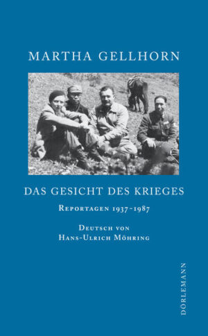 Vom Spanischen Bürgerkrieg, den sie gemeinsam mit Ernest Hemingway erlebte, über den Zweiten Weltkrieg mit der Befreiung Dachaus und den Krieg in Vietnam bis zum Krieg in Nicaragua berichtete Martha Gellhorn fünfzig Jahre lang von nahezu jedem Schlachtfeld dieser Erde. Sie scherte sich dabei nicht um Kugelhagel oder Bombendetonationen, geschweige denn um militärische Strategien, ihr Augenmerk galt allein der leidenden Zivilbevölkerung, deren Elend sie eindrücklich festhielt.