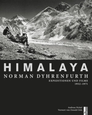 Das fotografische Werk einer außergewöhlichen Persönlichkeit. Geführt von seinen Fotografien, begleiten wir Norman Dyhrenfurth auf seine erste Everest-Expedition, die er als Kameramann mit den Schweizern im Herbst 1952 unternimmt. Die phantastischen Eindrücke, die er trotz aller Mühen und Härten dabei sammelt,verändern sein gesamtes Leben. Daraufhin stellt Norman Dyhrenfurth 1955 eine erste eigene Internationale Himalaya-Expedition zum Lhotse auf die Beine. Dabei bleibt genügend Zeit, Geländesprünge seiner Begleiter vor der Lhotse-Flankefotografisch festzuhalten. Dieser erste Versuch einer Besteigung des Lhotse findet in 8100 Metern Höhe in den hereinbrechenden Winterstürmen sein Ende. Finanziert von einem texanischen Öl-Milliardär geht es 1958 auf die Suche nach dem sagenumwobenen Yeti, der sich allerdings der Kamera nicht zeigen will. 1960 steht Norman Dyhrenfurth bereits wieder für einen Expeditionsfilm hinter der Kamera und dokumentiert die Erstbesteigung des Dhaulagiri durch eine schweizerische Expedition. Drei quälend lange Jahre des Planens, Vorbereitens und Geldsammelns vergehen, bevor Norman Dyhrenfurth 1963 zu der Expedition aufbrechen kann, die den Höhepunkt seiner Himalaya-Laufbahn darstellt. Unter seiner Leitung erreichen die ersten Amerikaner den höchsten Punkt der Erde. Das Herausragende an dieser Expedition ist, daß zum ersten Mal ein Achttausender auf einer neuen Route bestiegen und dabei überschritten wird, was heute noch als eine der großen Taten des Alpinismus gilt. Erst acht Jahre später kommt 1971 wieder eine Internationale Himalaya-Expedition unter der Leitung von Norman Dyhrenfurth zu Stande, der nun seinen 53. Geburtstag feiert. Zweiundzwanzig Bergsteiger aus dreizehn Nationen versuchen am Mount Everest gleichzeitig die beiden letzten großen Probleme zu lösen, die Südwestwand-Direttissima und der gesamte Westgrat und scheitern.