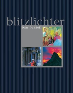 Durch ein hohes Mass an Visionen und seiner stark ausgeprägten Gefühlswelt, fand Dan Daniell auch eine grosse Liebe zur Literatur und schrieb etliche Bücher und Gedichte wie Blitzlichter.