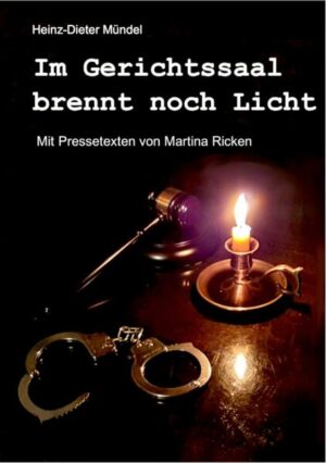 Wie schon in dem Band „Ich eröffne die Sitzung. Bitte nehmen Sie Platz“ aus dem Jahr 2021 erzählt Heinz-Dieter Mündel wieder eine Vielzahl von realen strafgerichtlichen Berufungssachen aus den letzten zehn Jahren seiner aktiven Tätigkeit als Strafrichter. Alle beteiligten Personen und fast alle Orte sind anonymisiert. Gelegentlich ist den Geschichten ein ebenfalls anonymisierter Pressetext von Martina Ricken angefügt, der die Fälle mit den seinerzeit erschienenen Zeitungsberichten spiegelt. In dem neuen Buch „Im Gerichtssaal brennt noch Licht“ geht es wieder um sehr verschiedenartige Begebenheiten. Von „Modern Stalking“ über strafrechtliche Abstürze im Zusammenleben von männlichen und weiblichen Armeeangehörigen, die Grenzüberschreitung von Eltern bei der Förderung ihres vermeintlichen Premiumkindes oder eine irre Kohlhaasvariante bis hin zu „Standardstraftaten“ wie Betrug und Körperverletzung wird ein buntes Bild aus menschlichen Nöten, Ängsten, Anmaßungen und letztlich Versagen ausgebreitet.