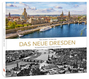 Das neue Dresden - Die Stadt 80 Jahre nach dem Zweiten Weltkrieg Fast 80 Jahre ist es jetzt her, dass die Bomben des Zweiten Weltkrieges große Wunden im Dresdner Stadtbild hinterließen. Eine schmerzhafte Zäsur für eine Stadt, die vor allem für ihre prachtvollen Barockbauten bekannt war. Heute, nach Jahrzehnten der Wiederauferstehung, präsentiert sich die einstige Residenzstadt Dresden wieder in vollem Glanz. Die Spuren der Zerstörung sind nur noch vereinzelt sichtbar, während die rekonstruierten Bauwerke ein eindrucksvolles Bild vergangener Epochen zeichnen. Gleichzeitig wurden moderne Neubauten errichtet, Gebäude aus der Zeit der DDR sorgfältig saniert oder durch zeitgemäße Architektur ersetzt. Das neue Dresden entstand. Fotograf Peter Schubert und Journalist Dr. Peter Ufer werfen in diesem Bildband gemeinsam einen Blick zurück – aber hauptsächlich nach vorn. Mit beeindruckenden Luftaufnahmen und historischen Motiven dokumentieren sie die Wiedergeburt einer Stadt nach dem Krieg. Die begleitenden Texte vermitteln ein lebendiges Bild der Gegenwart, gespickt mit detailreichen Anekdoten, und lassen Geschichte und Fotografie miteinander in einen inspirierenden Dialog treten. Dabei greift dieser Bildband immer wieder auf Fritz Löfflers Meisterwerk “Das alte Dresden“ zurück, um zu zeigen, wie der Traum des berühmten Kunsthistorikers Wirklichkeit wurde. Altstadt: Frauenkirche Dresden auf dem Neumarkt, Residenzschloss Dresden, Grünes Gewölbe, Staatliche Kunstsammlungen mit Gemäldegalerie (Alte Meister), Albertinum, Kunstakademie, Fürstenzug, Hofkirche Dresden, Zwinger mit Kronentor, Theaterplatz, Semperoper, Stallhof, Striezelmarkt, Dampfschiffe und Dampfschiffparade mit Augustusbrücke über der Elbe, Blockhaus, Kulturpalast am Altmarkt, Palais im Großen Garten, Hauptbahnhof, Prager Straße Süden: Leubnitz, Prohlis, Lockwitz, Technische Universität Dresden, Bismarcksäule, Fichteturm, ... Osten: Waldschlösschenbrücke, Elbschlösser, Blaues Wunder, Loschwitz, Schiffswerft Laubegast, Kleinzschachwitz, Fernsehturm, Schwebebahn, ... Westen: Schloss Übigau, Hafen-City, Friedrichstraße in Friedrichstadt, Messe Ostragehege, Yenidze, Flut 2002, ... Norden: Neustadt, Militärhistorisches Museum, Flughafen, Goldener Reiter, Neustädter Markt, Kunsthofpassage, Dreikönigskirche, Albertplatz, Glockenspielpavillon, Japanisches Palais, Deutsche Werkstätten Hellerau, Garnisonkirche, Pfunds Molkerei, ... Schlösser Kurfürst August der Starke: Albrechtsburg Meissen, Schloss Moritzburg, Schloss Wackerbarth, Hoflößnitz, Schloss Pillnitz, Barockgarten Großsedlitz und Burg Stolpen Bildband Format 28 x 26 cm 1. Auflage hochwertiger Offsetdruck mit zweifacher Titel-Veredlung (Goldfolienprägung) Fotos: Peter Schubert Texte: Dr. Peter Ufer 228 Seiten Erscheinung 11.03.2024 deutsch ISBN: 978-3-910680-77-7