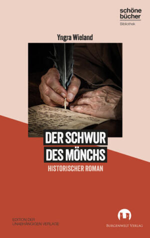 „Als die Nacht auf ihre dunkelste Stunde zuging, tat er einen Schwur.“ Bodensee, 814 n.Chr. - Der sechsjährige Atto wird von seinen Eltern dem Inselkloster Reichenau übergeben. Der Junge hasst sein neues von Tristheit und Konflikten bestimmtes Leben. Die Freundschaft zu dem jungen Walahfrid Strabo gibt ihm schließlich Halt. Auch im Baumeister des Klosters findet Atto einen Mentor, die Leidenschaft fürs Bauen weckt seine Lebensgeister. Da geschieht ein tragischer Unfall, der Atto in tiefe Verzweiflung stürzt. Er leistet einen Schwur, der ihn auf ewig bindet und sein Schicksal für immer verändert … Hochatmosphärisch und detailreich recherchiert erzählt Yngra Wieland in ihrem neuesten historischen Roman die Geschichte um die Entstehung des Sankt Galler Klosterplans. Zehn Verlage, zehn Bücher, eine gemeinsame Reihe: Das ist die Schöne Bücher Bibliothek. Die Edition der unabhängigen Verlage vereint ausgewählte Titel zeitgenössischer Autorinnen und Autoren. Das »Best of« der Independents: mal mit Witz, mal ganz ernst. Mal mit Blick auf große Fragen unserer Zeit, mal auf das Kleine, ganz Private. Und stets absolut lesenswert. Zehn literarische Stimmen, zehn kuratierte Perlen für Buchfans - ob erfrischendes Erstlingswerk oder preisgekrönte Lektüre. Vom historischen Roman über Krimi und Mystery bis zu Science-Fiction oder Satire: ein Literatur-Kanon, wie er im Buche steht. Die Schöne Bücher Bibliothek verspricht Highlights für alle, die gern lesen. Trauzeugen küsst man nicht. Roman, Annabelle Costa, ISBN 978-3-98906-007-4, Second Chances Verlag Wie ich lernte, den Fluss zu lieben. Roman, Laura Vinogradova, ISBN 978-3-947409-57-0, Paperento Verlag/Edition Wannenbuch Inside Underdog. Backstage-Notizen, Iris Antonia Kogler, ISBN 978-3-947857-22-7, Mirabilis Verlag Restluft. Roman, Gerhard Richter, ISBN 978-3-96887-023-6, Ultraviolett Verlag Die Kümmerer. Thriller, Achim Albrecht, ISBN 978-3-949902-09-3, OCM Verlag Der Schwur des Mönchs. Historischer Roman, Yngra Wieland, ISBN 978-3-910789-00-5, Burgenwelt Verlag Die Farbe der Sprachlosigkeit. Roman, Corinna Antelmann, ISBN 978-3-947066-60-5, Verlag Monika Fuchs Das Kudernatsch Kompott. Satiren, André Kudernatsch, ISBN 978-3-96285-057-9, Salier Verlag Die Blutfinca. Mallorca-Mystery-Krimi, Jorge de la Piscina, ISBN 978-3-947805-21-1, Epyllion Verlag Hier und anderswo. Reisebilder aus Europa, Thomas Michael Glaw, ISBN 978-3-947724-41-3, Mediathoughts Verlag Mehr: www.schoenebuecher.net/bibliothek/