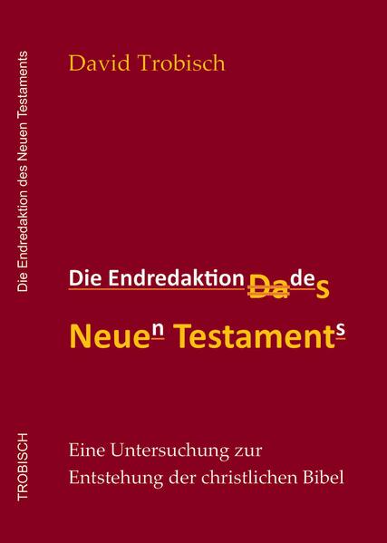 Dieses Buch hat seit seiner Erstveröffentlichung vor fast drei Jahrzehnten kontinuierlich Diskussionen angeregt. Im Gegensatz zur traditionellen Forschung, die auf die Auswertung kirchlicher Autoren setzt, konzentriert sich dieses Werk auf die Analyse von neutestamentlichen Handschriften. Die zentrale These besagt, dass das Neue Testament nicht durch einen anonymen, komplexen Prozess entstanden ist, sondern im zweiten Jahrhundert geschaffen wurde. Die Publikation trug den Titel "Das Neue Testament" und war von Anfang an als abgeschlossene Sammlung konzipiert. Sie setzte sich gegen andere christliche Texte durch und wird in Trobischs Buch erstmals als "Kanonische Ausgabe" bezeichnet—ein Begriff, der mittlerweile breite Akzeptanz gefunden hat. Die Auswirkungen dieser Erkenntnisse auf das Fachgebiet sind enorm. Das Buch zeigt, dass das Neue Testament vor allem eine verlässliche Quelle für die Christologie der sich im zweiten Jahrhundert definierenden Katholischen Kirche darstellt. Der Quellenwert für historischen Ereignisse um die Gestalt des Jesus von Nazareth und des Paulus von Tarsus ist äußerst fragwürdig. Die englische Übersetzung ist in mehreren Auflagen erschienen und bleibt ein unverzichtbarer Beitrag zur Diskussion über die Entstehung des Neuen Testaments. Nachdruck der ersten Auflage (1996) mit einem Vorwort des Autors.