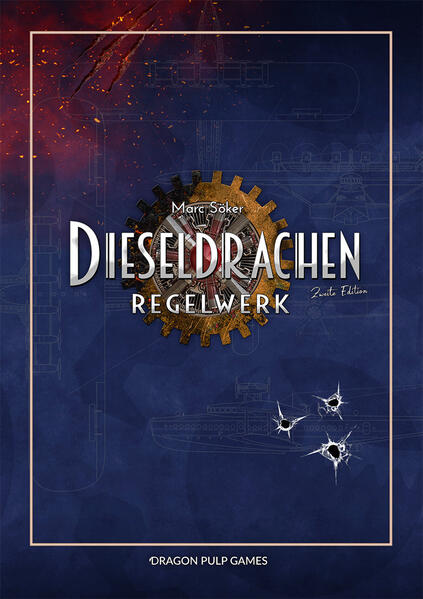 Vergessen Sie Steampunk! Denken Sie an Orks auf Kübelwägen und Elfen in Jagdflugzeugen, Zwerge in Zeppelinen und Trolle an Maschinengewehren! Dieseldrachen ist ein Fantasy- Rollenspiel im Stile der Abenteuerromane der 1930er, also wenn Archäologen zur Peitsche greifen und Mumiengräber öffnen - und später gegen Nazis mit Raketenrucksäcken kämpfen... Dieses Regelwerk beinhaltet alle Regeln für das Pen- &- Paper- Rollenspiel Dieseldrachen wie Charaktererstellung, Beispielcharaktere, Fahrzeugduelle, Kämpfe, Gegenstände, Kleidung, Waffen und natürlich zahlreiche Beispiele und Illustrationen. Die Regeln sind so gestaltet, dass Ihre Kreativität unmittelbaren Einfluss auf den Spielverlauf hat. Werkzeuge und Herangehensweise verändern die Höhe der Würfel. Je kreativer, desto besser! Kein Kampf ist wie der andere. Nutzen Sie Umgebung, Teamwork und Wow- Effekt, um Ihre Chancen zu verbessern. Oder sammeln Sie mächtige Artefakte und bestimmten Sie den Fluss der Magie! Nicht Teil dieses Regelwerks sind die Beschreibungen der Spielwelt. Dafür gibt es den regelneutralen "Dieseldrachen - Weltenband". Worauf warten Sie noch? Das Abenteuer wartet!