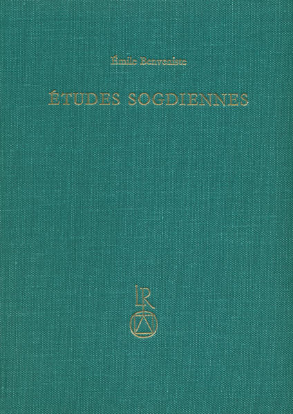 Études sogdiennes | Émile Benveniste