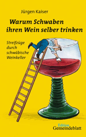 Wissen Sie, warum die Schwaben ihren Wein selber trinken? Weil sie seit je her ein eigenes Verhältnis zum Wein haben. Trollinger, Riesling und Co. zählen zu den Grundnahrungsmitteln in Schwaben. Hier wird doppelt soviel davon getrunken, als im restlichen Deutschland. Sogar mehr als in Schwaben überhaupt angebaut wird. Obendrein schätzen die Schwaben an ihrem Wein, was sie an sich selber auch schätzen: grundehrlich, klar, trocken ? und ein besonderes "Bodeng'fährtle". So ist der Wein von hier so typisch wie die Schwaben. Es spiegelt sich in ihm viel von der schwäbischen Mentalität. Ihrer Geschichte und ihren Besonderheiten ist Jürgen Kaiser erneut nachgegangen. Auch mit seinem vierten Buch ergründet er wie immer unterhaltsam die schwäbischen "Mödele". Kenntnisreich und humorvoll fördert er so das bessere Verständnis für die Schwaben und ihren Wein. Auf diesem Hintergrund schmeckt das typische "Viertele" gleich noch mehr. Von dem Grafiker Uli Gleis treffend illustriert ist das Buch ein im wahrsten Sinne des Wortes geistreiches Geschenk für alle Freunde echten Weingenusses.