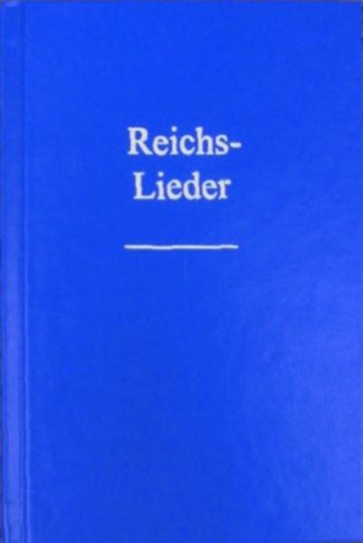 Die Reichslieder sind eine Sammlung christlicher Lieder (Lieder vom Reich Gottes), die während der Erweckungsbewegung in Amerika und England um 1870 entstanden sind und in die deutsche Sprache übertragen wurden. Ergänzt durch Lieder aus dem deutschen Pietismus und klassische Kirchenlieder erschien das Buch in seiner heute noch verfügbaren Form erstmals im Jahr 1909. Die Textausgabe enthält die vollständigen Texte für alle 654 Lieder. Der hohe Gebrauchswert des Buches zeigt sich in seiner Ausstattung mit robustem Balacron-Einband und langlebiger Fadenheftung.