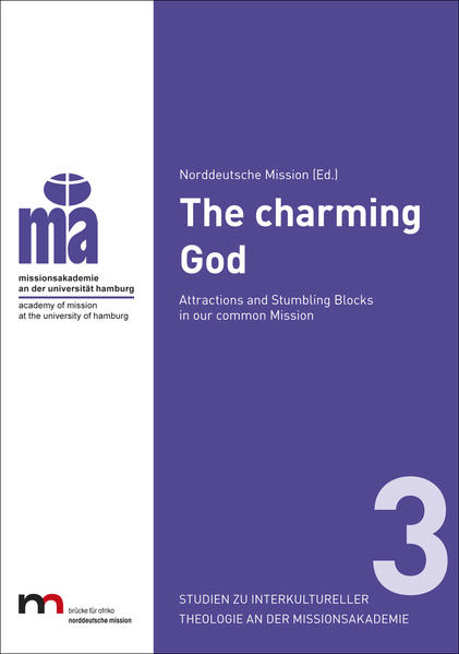 Der Sammelband „The charming God. Attractions and Stumbling Blocks in our common Mission“ dokumentiert Beiträge, die 2013 während der theologischen Konsultation der Mitgliedskirchen der Norddeutschen Mission in Kpalimé/Togo gehalten wurden. Er enthält Vorträge, Bibelarbeiten und Berichte. Die involvierten Theologen vor allem aus Ghana, Togo und Deutschland diskutieren, wie Mission in den von ihnen repräsentierten unterschiedlichen Kontexten plausibel und relevant werden könnte. Dabei nehmen sie auch Außenperspektiven von Pfingstlern, Baptisten und Muslimen auf die Presbyterianische Kirche in den Blick. This publication documents the international theological consultation of the member churches of the Norddeutsche Mission („Bremen Mission“) which took place in Kpalimé/Togo in 2013. Church leaders and theologians from Togo, Ghana, Cameroon, Italy, and Germany deliberated on the question: What is it that might make our mission attractive?