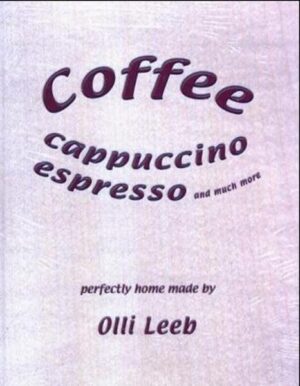 "Coffee, Cappuccino, Espresso and much more" has been written mainly for the seventy-seven percent of coffee consumers, who prefer to prepare their coffee, more or less skillfully, at horne. Be it for a pepping-up breakfast , or after lunch a small espresso for better digestion, or even for a cozy coffee hour. In addition a to many tips and ideas, you might want to learn more about coffee and its unbelievable and highly interesting story - in short form. This book will impress you so, that you are able to enjoy your selfmade cup of coffee, mocha, espresso much more. Moreover, the appendix includes large variety of recipes, which go well with coffee or those, which are made with coffee. This book offers everything from drinks and ice cream to desserts, cakes and pastry for a nice coffee invitation.