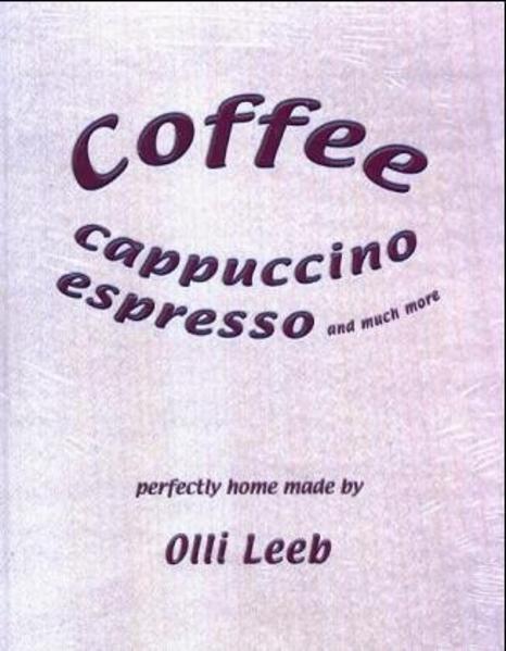 "Coffee, Cappuccino, Espresso and much more" has been written mainly for the seventy-seven percent of coffee consumers, who prefer to prepare their coffee, more or less skillfully, at horne. Be it for a pepping-up breakfast , or after lunch a small espresso for better digestion, or even for a cozy coffee hour. In addition a to many tips and ideas, you might want to learn more about coffee and its unbelievable and highly interesting story - in short form. This book will impress you so, that you are able to enjoy your selfmade cup of coffee, mocha, espresso much more. Moreover, the appendix includes large variety of recipes, which go well with coffee or those, which are made with coffee. This book offers everything from drinks and ice cream to desserts, cakes and pastry for a nice coffee invitation.