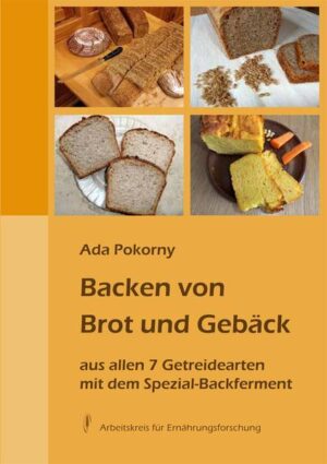 Freude am Brotbacken mit verschiedenen Getreiden! Mit diesem Buch gelingen die Brote aus allen sieben Getreidearten, - glutenhaltig und glutenfrei sowie aus Buchweizen mit dem Triebmittel Sekowa-Backferment. Das Buch informiert zudem grundlegend zu verschiedenen Triebmitteln vom Honig-Salz-Brot bis zum Backferment und über die Aufgabe des Getreideeiweißes und der Getreidestärke. Es gibt über 60 Fragen und Antworten zur Lösung für praktische Backprobleme, damit die Brote auch schmackhaft werden und gut gelingen. 60 Rezepte für Grundansatz, Brote und Kuchengebäcke - darunter fünf neue Rezepte in dieser Auflage für Ciabatta, Baguette und einem Keimlingsbrot laden zum Ausprobieren ein. Erprobte, schmackhafte Rezepte für glutenfreie Brote und süße Gebäcke finden sich für Reis, Mais, Hirse und Buchweizen.