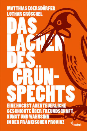 Hervorgegangen aus dem legendären Kulturverein Winterstein und gegru?ndet von Matthias Egersdörfer und Lothar Gröschel zieht die Band »Fast zu Fu?rth« seit mehr als 25 Jahren ihre unberechenbaren Kreise. Auch wenn einzelne Bandmitglieder kamen und gingen - stets geblieben ist der unverwechselbare Sound dieses musikalischen Freundeskreises: eine widerborstige Melange aus Volksmusik und Pop, Wortakrobatik und derben Spottgesängen. Nun erzählen Egersdörfer und Gröschel, wie alles begann, wie sich zwischen Bauernseufzern und Presssack ein Ku?nstlerkollektiv bildete und eine unaufhaltsame Kettenreaktion kurioser Begebenheiten in Gang setzte. Wilde Metaphorik und ausschweifende philosophische Überlegungen wechseln sich ab mit skurrilem Slapstick und fröhlichen Fahrten durch die Schlaglöcher des Lebens. So entsteht ein ungeschminktes Sittengemälde der fränkischen Provinz, in dem sich gleichzeitig die Welt spiegelt in ihrer ganzen Schönheit und Zerbrechlichkeit, ihren Abgru?nden und Absurditäten. Das Lachen des Gru?nspechts ist Ku?nstler-Robinsonade und Schelmenroman, Bandgeschichte und literarischer Rettungsanker fu?r die vom Aussterben bedrohte Wirtshauskultur, aber auch eine Liebeserklärung an die Landschaft der Fränkischen Schweiz, die sich als ebenso kleinteilig, zerklu?ftet und verschroben erweist wie die Gemu?ter der hier lebenden Menschen. Matthias Egersdörfer und Lothar Gröschel setzen ihrer fränkischen Heimat mit diesem Buch ein wu?rdiges Denkmal. Gleichzeitig verfassen sie eine Ode an die Freundschaft und bestätigen die Erkenntnis des oberfränkischen Dichters Jean Paul: »Humor ist u?berwundenes Leiden an der Welt.«