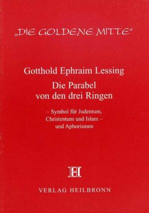 Dichter und Weise, Religionsstifter und Mystiker haben im Laufe der Menschheitsgeschichte einen kostbaren Schatz an Gedanken und Unterweisungen überliefert, für die meisten von uns viel zu viel, um alles zu lesen. Die Reihe „Goldene Mitte“ möchte Kostproben aus dem vielfältigen Menü anbieten, die für manchen Leser vielleicht einen Anreiz bilden, sich ausführlicher in das Werk eines der Großen im Geiste zu vertiefen. Oder suchen Sie ein winziges Geschenk, um einen lieben Menschen so einfach zwischendurch eine persönliche Freude zu bereiten? - Inzwischen ist die Reihe auf 33 Hefte angewachsen. Jedes Heft passt in einen gewöhnlichen C6 Briefumschlag und kostet weniger als eine Tasse Kaffee.