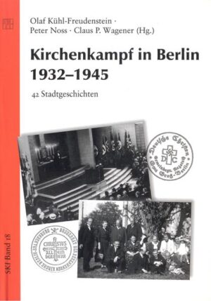 Berlin war eines der Zentren des Kirchenkampfes 1932-1945, der Auseinandersetzungen zwischen der Bekennenden Kirche und den nationalsozialistisch orientierten Deutschen Christen bzw. den mehrheitlich NS-hörigen Mitgliedern der Kirchenbehörden. Mit Berichten aus 42 Gemeinden und Institutionen dokumentiert dieser Band erstmal überblicksartig die Berliner Ereignisse "vor Ort", die Kirchengeschichte der ehemaligen Reichshauptstadt "von unten".