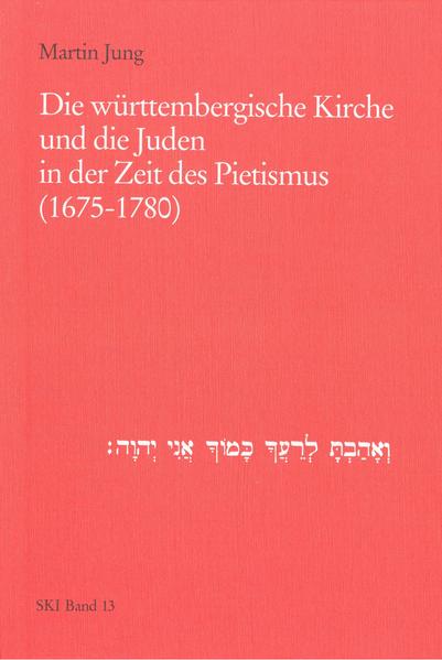 Die Untersuchung ist nicht nur ein Beitrag zur Regionalgeschichte, sondern von Bedeutung sowohl für die Geschichte der Juden in Deutschland und der christlich-jüdischen Beziehungen als auch für die Missions- und Theologiegeschichte sowie für die Pietismusforschung.