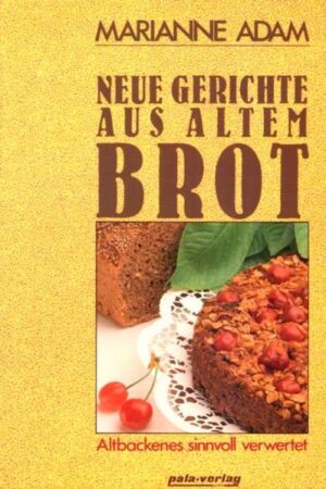 'Gibt es Möglichkeiten, trocken gewordenes Brot, Brötchen oder sonstige Backwaren anders zu verwerten, als nur Knödel daraus zu machen, sie an Hühner oder Enten zu verfüttern oder gar wegzuwerfen?' Diese Frage war der Ausgangspunkt für Marianne Adams Kochbuch. Sie sammelte Rezepte aus alten Büchern und von Bekannten, probierte sie aus und variierte sie. Das Ergebnis: eine Sammlung vegetarischer Rezepte auf der Basis von (Vollkorn-)Brot. Von der Suppe über Hauptgerichte bis zu Süßspeisen und Kuchen - Altbackenes lässt sich vielseitig verwenden und ist eine Bereicherung für viele Gerichte.