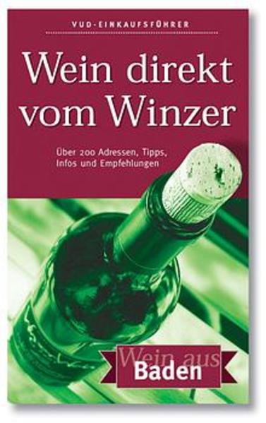 Über 200 Weinerzeuger im Weinland "Baden" - selbstständige Winzer und Winzergenossenschaften sind im neuen Weineinkaufsführer porträtiert. Darüber hinaus informiert das Buch über "badisch spezielles" - Besonderheiten bezogen auf Land und Leute. Informationen zu Entstehung, Weinlagen, Weinanbaufläche, Rebsorten und Kaufempfehlungen runden den Einkaufsführer ab.