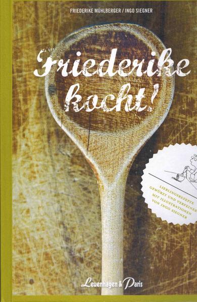 Friederike Mühlberger kocht Friederikes Kochbuch steckt voller Liebe zum gesunden und genussvollen Essen und echter geschmackserlebnisse. Sie hat in zahlreichen TV-Kochsendungen mitgewirkt und zaubert jeden Mittwoch beim Familienreiseveranstalter vamos für 30-40 Mitarbeiter ein feines Drei-Gänge-Menü in Bioqualität. Viele Rezepte, wie z. B. Kaninchen mit Backpflaumen, hat sie aus Mallorca mitgebracht. Der Bogen reicht von „bunten Blitzrezepten“ bis zu raffinierten, aber leicht nach zu kochenden Menüs für den Kochabend mit besten Freunden. Ihr Credo: „Ich verstehe mein Kochbuch als Anregung, mit guten Zutaten und Gewürzen zu experimentieren und immer wieder Neues zu kreieren.“ Ingo Siegner zeichnet Die Idee, das Kochbuch mit Illustrationen zu verschönern, entstand während eines gemeinsamen Urlaubs in der südfranzösischen Hafenstadt Sète. Da Ingo ein vielbeschäftigter Kinderbuchautor ist, sollte das Illustrieren für ihn eine genussvolle Freizeitbeschäftigung werden. Also wurde er an zahlreichen Abenden in Friederikes Versuchsküche vorzüglich bekocht und zeichnete dabei alles, was ihm unter die Feder kam. Ingo Siegner hat den kleinen Drachen Kokosnuss erfunden, dessen Abenteuer in viele Sprachen übersetzt sind. Davor arbeitete er einige Jahre als Kinderbetreuer bei vamos und begeisterte Kinder und Eltern mit seinen fantasievollen Geschichten.