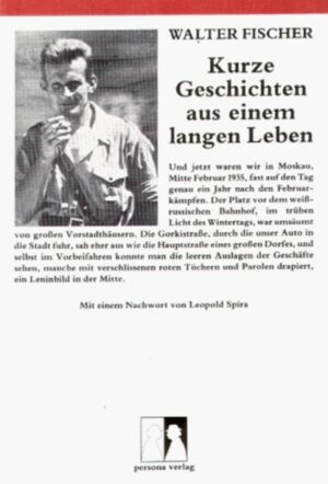 Walter Fischer (1901-1978) war von Jugend auf in der Arbeiterbewegung Österreichs aktiv und beteiligte sich am Februaraufstand von 1934. Vorübergehend war er in Wöllersdorf interniert, konnte 1935 jedoch in die Sowjetunion auswandern. Er war Arzt in Moskau und bei den Wolgadeutschen. 1936 kämpfte er bei den Internationalen Brigaden im spanischen Bürgerkrieg. 1939 Rückkehr nach Moskau, Chefredakteur von "Radio Moskau für Österreich". Ab 1945 wieder in Wien, war er bis 1968 in der KPÖ aktiv.