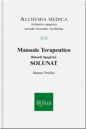 I rimedi di Alexander von Bernus — i SOLUNAT — sono una parte integrante della pratica naturopatica da molti decenni. Questo manuale racchiude tutte le esperienze terapeutiche finora raccolte in merito e fornisce le indicazioni per un utilizzo efficace dei SOLUNAT.  Contenuto 1. Scopo del manuale terapeutico e avviso importante 2. Rimedi Solunae acquisto dei SOLUNAT  3. Nomi dei SOLUNAT 4. Caratteristiche dei SOLUNAT e prodotti LUNASOL rilevanti 5. Ingredienti dei SOLUNAT 6. Indicazioni terapeutiche 7. Disintossicazione ed eliminazione delle tossine 8. Terapia ricostituente 9. Regolazione del ritmo  10. Sistema immunitario e allergie 11. Infezioni  12. Accompagnamento terapeutico contro il cancro 13. Apparato motorio 14. Cuore, circolazione e vasi sanguigni 15. Sistema respiratorio 16. Tratto gastrointestinale 17. Fegato, cistifellea e pancreas  18. Metabolismo  19. Reni e organi dell’apparato urinario  20. Organi genitali  21. Cute  22. Tiroide 23. Sistema linfatico e sangue  24. Sistema nervoso 25. Occhi, orecchie e naso 26. Psiche 27. Gravidanza e terapia post-parto 28. Bambini  29. Indice delle istruzioni terapeutiche