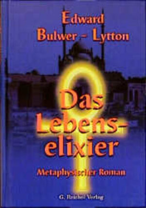 Sir Edward Bulwer-Lytton, bekannt durch seine Werke "Zanoni", "Das kommende Geschlecht" und "Die letzten Tage von Pompeji" folgt im "Lebenselixier" (1862 unter dem Titel " A strange Story" erschienen) den Lehrsätzen des altehrwürdigen, geheimnisvollen Ordens der Rosenkreuzer. Dem Orden, dem wahrscheinlich auch Bulwer-Lytton angehörte, wird nachgesagt, dass seine Mitglieder durch "vollendete Lebenskunst" und ein ganz aussergewöhnliches Maß an Wissen aus der Naturwissenschaft und Philosophie ein Mittel gefunden haben wollen, das menschliche Leben vor Krankheit, Alterung und Tod zu schützen und dass sie - durch ihre Kunst - so lange zu leben vermochten, wie das Leben ihnen Genuss und Freude bot, kurz - das Lebenselixier gefunden zu haben. In diesem Roman, der im frühen 19. Jahrhundert spielt, trifft ein Arzt auf Margrave, einen undurchsichtigen Schüler des Okkulten. Dieser wirft seinen Schatten über die gesamte Handlung, auch über Fenwicks Liebe zu Lilian Ashleigh, einer jungen Dame der Gesellschaft, hinter deren Hang zum Mystischen sich eine ausserordentliche Fähigkeit verbirgt. Bulwer- Lytton sagte dazu: "Es ist ein Roman und ist es nicht