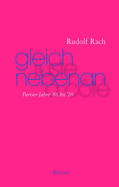 Paris ist ein Mythos, eine Stadt, die vor Selbstbewusstsein strotzt. Als Rudolf Rach 1986 mit seinem alten Mercedes nach Paris fuhr, um einen Verlag zu kaufen, wettete niemand mehr einen Cent auf ihn. Wie würde er in einer Stadt reüssieren können, die sich für die kulturelle Hauptstadt der Welt hielt? Die Franzosen waren immer noch überzeugt, ihre Vergangenheit garantiere auch die Zukunft, und niemand ahnte, dass die Mauer in Berlin schon Risse zeigte. Leere Kassen, ungültige Verträge, mangelnde Sprachkenntnisse. Naivität kann eine Voraussetzung sein, um Ungewöhnliches zu schaffen. Und tatsächlich wurde der Verlag zu einem der Wichtigen in der französischsprachigen Welt. Mit einem Programm, in dem europäische Autoren den Ton angaben: Bertolt Brecht, Thomas Bernhard und Botho Strauß. Lars Norén und Jon Fosse, Edward Bond und Harold Pinter. Oder Dario Fo, der italienische Weltverbesserer. Nicht zu vergessen Pina Bausch und Jan Fabre, der flämische Meister. Doch spielt das Theater in „Gleich nebenan“ nicht die Hauptrolle. Vielmehr geht es um Aufbruch und Integration. Wie lebt und arbeitet es sich als (freiwilliger) Emigrant, als Deutscher in der französischen Welt?