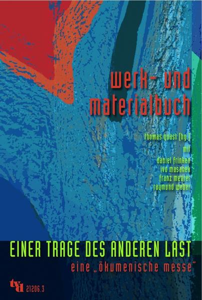 Lange Jahre haben Uwe Seidel, Diethard Zils, Hans-Jürgen Netz, Christoph Lehmann und andere im tvd-Verlag Werkhefte und Bücher mit Texten und Liedern für lebendige Liturgien herausgegeben. In dieser Linie steht unsere neueste Veröffentlichung: Aus der Zusammenarbeit auf Gemeindeebene wie auch auf Kirchen und Katholikentagen ist „Einer trage des anderen Last“ als „ökumenische Messe“ entwickelt. Die Idee kann mit den drei Stichworten liturgisch-diakonisch-ökumenisch umrissen werden. Dafür stehen beispielhaft Franz Meurer und seine Arbeit in Köln-Höhenberg/Vingst ebenso wie Ivo Masanek und viele andere in Köln-Sülz/Klettenberg. Nicht zufällig haben lebendige Liturgie und gelebte Diakonie hier jeweils ein gutes Zuhause, gehen „Hand in Hand“ und strahlen aus. Dies einzufangen, erlebbar und nachvollziehbar zu machen, ist ein zentrales Anliegen des Projektes. Das Werk- und Materialbuch enthält den vollständigen Ablauf einer Liturgie, die als katholische Messe und zugleich als evangelischer Gottesdienst mit Abendmahl gefeiert werden kann. In ihren Teilen Eröffnung und Wort-Gottesdienst sowie Mahlfeier und Sendung enthält sie alle Texte und zugleich auch Lieder für eine solche Feier. In einem weiteren Teil des Werk- und Materialbuches sind ergänzende, reflektierende und weiterführende Texte zusammengestellt, finden sich Anregungen, Vorschläge und Impulse für eine Agapefeier, dazu weitere Lieder. Zu dieser Messe gibt es noch weiteres Material: CD, Gemeinde-Liedheft, Partitur sowie Bläserpartituren.