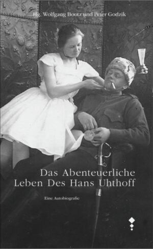 Hans Uhthoff war Sohn eines berühmten Augenarztes: 1895 in Marburg geboren, aufgewachsen in Breslau. In der Schule fiel er eher durch Streiche als durch gediegene Leistungen auf. Die Sommerferien verbrachte er oft in Klein Warin, der mecklenburgischen Heimat seines Vaters, der ihm gerade dort strikte Nachhilfe verordnete. Die schöne und gebildete Mutter stammte aus einer einflussreichen Petersburger Unternehmerfamilie, die er zusammen mit den Geschwistern häufig besuchte. Hans Uhthoff meldete sich freiwillig zur Kavallerie und wollte eigentlich Landwirt werden. Aber der Krieg stellte die Weichen anders. Er geriet bald in russische Kriegsgefangenschaft und überlebte mehrere Lager in Sibirien. Nach dem Ende des 1. Weltkrieges setzte er seine landwirtschaftliche Ausbildung fort - entschied sich dann aber für den Kauf des Parkhotels in Flensburg-Mürwik, das er ab 1927 zehn Jahre lang zusammen mit seiner Frau Sophie betrieb. Während des 2. Weltkrieges war er als Abwehroffizier (zuletzt als Hauptmann) zunächst beim Unternehmen Weserübung, dann wegen seiner hervorragenden Russisch-Kenntnisse beim Unternehmen Barbarossa tätig. Ein sehr wechselvolles, ereignisreiches Leben beschreibt Hans Uhthoff in seiner Autobiografie