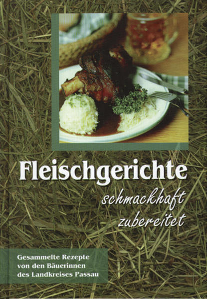 Schmackhafte, erprobte Fleischgerichte, eingeteilt in die Kapitel Schwein, Rind, Kalb, Lamm, Wild, Geflügel und Fisch, werden bestimmt für Abwechslung auf Ihrem Speisezettel sorgen.