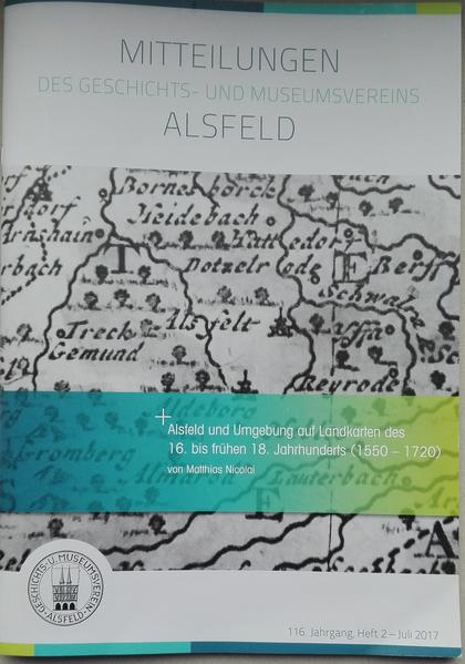 Alsfeld und Umgebung auf Landkarten des 16. bis frühen 18. Jahrhunderts (1550-1720) | Bundesamt für magische Wesen