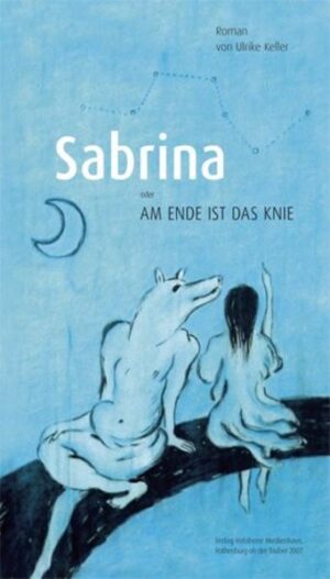 Nach einer Anzahl von Sachbüchern über Autoren, Musik, Theater gibt Ulrike Keller ihr Roman-Debüt mit „Sabrina oder Am Ende ist das Knie“. Nicht begünstigt begann das junge Leben des Kindes. Manchmal scheint es, werde das Mädchen untergehen. Doch die Energie, Überlebenskunst, die Sabrina am Abgrund stehend, entwickelt, befördert sie zunächst in erstaunliche, persönliche Einschränkungen. Ihre Laufbahn ist in Frage gestellt, mehr als irritiert, verläuft auf gewaltigen Umwegen, um mit erheblicher Verspätung ihr angepeiltes Ziel dennoch zu gewinnen. Durchhaltevermögen, Selbstkritik eröffnen ihr das, wovon sie geträumt hat: ein Leben in und mit der Kunst. Bedächtig beschreitet sie die Ausbildung zur Geisteswissenschaftlerin, obendrein die einer engagierten Künstlerin, ohne je durch die „Szene“ anerkannt oder gefördert zu werden. Nicht einmal diese Verleugnung bringt Sabrina zum Stillstand, sie tut, was ihr der innere Drang diktiert. Keine Absage von woher auch immer, nicht Krankheit bremst die Vorhaben, man könnte glauben, sie sei unaufhaltsam. Hat sie sich den Satz Eisensteins zu Herzen genommen, daß Kunst nicht von gönnen, sondern von können herrühre? Ihr Fleiß darin seine Wurzeln fände? Alles, was das Kind, die Jugendliche, Frau entwickelt, schöpft sie aus sich selbst. Woher erhält Sabrina jene Kraft?