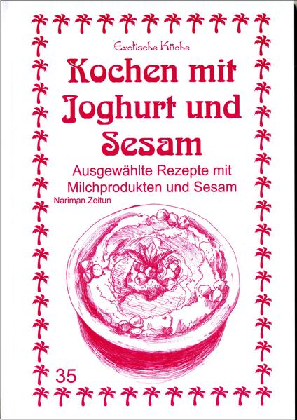 In vielen asiatischen Ländern werden Joghurt und Sesam als Hauptzutaten zur Herstellung von Hauptgerichten verwendet. Dabei entstehen tolle und schmackhafte Rezepte, die wir in unserem Kochbuch veröffentlicht haben. Spinat-Joghurt-Suppe, gefüllte Zucchini in Joghurt, Gemüse mit Kokosnuss und Joghurt, Taro mit Sesampaste, Köfte in Sesamsoße, Gebackener Fisch mit Sesampaste, Sesamreis, gekochte Sesambällchen und Sesampaste sind nur einige der vielen leckeren Kochideen, die Sie probieren sollten.