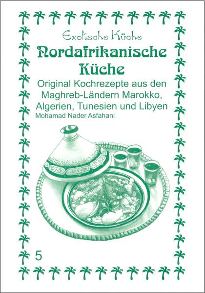 Die Küche der Maghrebländer Marokko, Algerien, Tunesien und Libyen ist eine Mischung aus afrikanischer, arabischer und Mittelmeer- Esskultur. In ihr finden sich sehr interessante Gerichte wieder, vor allem Kuskus und Ragout. Außerdem sind die Vorspeisen, Salate, Suppen, Fisch-, Fleisch-, Geflügel- und Gemüsegerichte, Teigspeisen und Süßspeisen sehr lecker und eine kulinarische Abwechslung in Ihrer Küche.