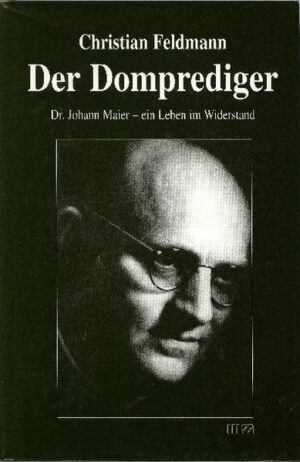 Der Regensburger Domprediger Dr. Johann Maier wurde in den letzten Kriegstagen von einem NS-Standgericht zum Tode verurteilt und hingerichtet, weil er sich bei einer Demonstration für die kampflose Übergabe der Stadt eingesetzt hatte. 50 Jahre nach seinem Tod erschien diese Biographie, die auf der Grundlage des erstmals zugänglichen Nachlasses von Dr. Maier und den schriftlichen und mündlichen Überlieferungen zahlreicher Zeitzeugen entstanden ist. Das vorliegende Buch schildert Maiers Lebensweg vom niederbayerischen Bauernbuben zum wortgewaltigen Domprediger und überzeugten NS-Gegner. Einflußreiche und mächtige Persönlichkeiten begegnen ihm: Der Regensburger Bischof Michael Buchberger und Eugenio Pacelli, der spätere Papst Pius XII., die zu seinen großen Förderern gehören und die an seinem Schicksal ebenso beteiligt sind wie der gefürchtete NS-Gauleiter Ludwig Ruckdeschel und der fanatisierte Regensburger Landgerichtsdirektor Johann Schwarz als Vorsitzender des Standgerichts. Das Heimatdorf Marklkofen in Niederbayern, die Benediktiner-Abtei in Metten, das römische Elite-Collegium der Germaniker, die Pfarrei Herz-Jesu in Weiden, verschiedene kleine Dorfpfarreien in der Oberpfalz und schließlich die Domkanzel in Regensburg sind die Stationen eines bewegten Priesterlebens. Christian Feldmann geboren 1950, Studium der Theologie und Soziologie an der Universität Regensburg. Journalistische Tätigkeit u.a. als Korrespondent der Süddeutschen Zeitung und der Deutschen Presse Agentur. Lebt als freier Schriftsteller und Autor vieler erfolgreicher Bücher in Regensburg. Gottes sanfte Rebellen. Große Heilige der Christenheit (1987) Große Christen unseres Jahrhunderts (1991) Adolph Kolping. Für ein soziales Christentum (1992) Hildegard von Bingen. Nonne und Genie (1993) Friedrich Spee, Hexenanwalt und Prophet (1993) Träume werden wahr - Menschen im Gegenwind unserer Zeit (1994) In unserem Verlag sind bislang von ihm erschienen: Ordensmann und Menschenfreund. Regensburg 1996. Sebastian Kneipp. Regensburg 1997.