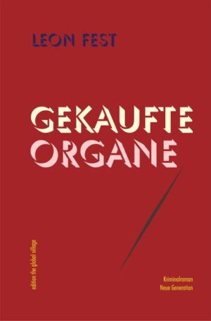 Die Frankfurter Kommissarin Xenia Müller-Nourfan wird an einem Montag kurz nach 4 Uhr morgens zu einem Mord gerufen. Die Opfer sind eine Katze, der man den Kopf auf den Rücken gedreht hat, und eine Backe, von der sie vermutet, dass diese von einem Schwein stammt. Ihre Hoffnung, diesen Fall an den Tierschutz abgeben zu können, zerrinnen, als sie gemeinsam mit ihrem Kollegen Kurt Neumann in den Gemüsegärten Frankfurts, wo die Kräuter für die Grüne Sosse gezogen werden, eine vollkommen eingerichtete Transplantationsklinik finden, in deren Lager etwa 200 Menschen tiefgefroren nach ihrer Ausschlachtung verharren. Keines dieser Organspender hat eine Identität. Es liegt auch keine Vermisstenanzeige vor. Nur eine Ausnahme: Ein junger Berater, ein Hirtenjunge aus dem Montenegro mit einem Doktorgrad der Universität Stanfort in internationalem Recht, wird von einer der führenden Wirtschaftsprüfungsbüros in Frankfurt scheint zu den Opfern zu gehören. „Banker werden immer vermisst, die übrigen sterben unsichtbar“, ist ein unzureichender Ermittlungsansatz. Die Kommissare kommen nicht weiter. Sie werden persönlich bedroht, Verdächtige werden unter ihren Augen ermordet, der Staatsanwältin wird eine Säurekapsel eingepflanzt. Die philosophische Hure Jane, der zwischen allen Geschlechtern changiert, formuliert es so: „Du kennst das Pilatus Bad? Die Unschuldigen baden in Blut, damit die Schuldigen ihre Hände in ihren Tränen baden können!“ Bevor Jane das Zimmer betrat, erlebte Xenia einen abgefahrenen Orgasmus. Erst in Tschita erhalten sie Aufklärung. Denn sie mussten fliehen, nachdem ihr Vorgesetzter ermordet worden war