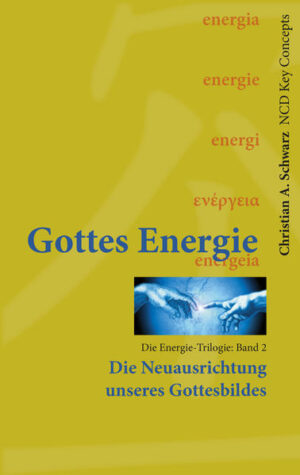 Die Lehre über Gottes Energie, wie sie im Neuen Testament zum Ausdruck kommt, hat weitreichende Konsequenzen sowohl für unser Gottesbild als auch für unsere Beziehung zu Gott. Können wir Gott als Person begegnen, während wir gleichzeitig von Gottes transpersonaler Dimension durchdrungen werden („mehr als Person“)? Im zweiten Band seiner Energie-Trilogie untersucht Christian A. Schwarz, wie das biblische Energie-Paradigma sowohl Theologie als auch Spiritualität bereichert und überraschend neue Wege eröffnet, die Transzendenz Gottes inmitten unseres Alltags zu erfahren.