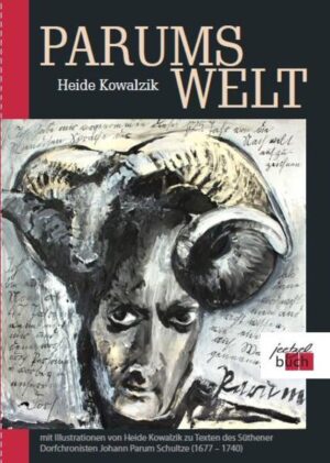 Johann Parum Schultze lebte von 1677- bis 1740 im Hannoverschen Wendland und war Dorfschulze in dem kleinen Rundlingsdorf Süthen, 6 km westlich von Lüchow. Er verstand sich als Chronist des Alltäglichen und überlieferte in seiner Chronik Details aus dem Leben der einfachen Menschen im Wendland und ihrer Beziehungen zu den Obrigkeiten. Als einer der letzten " Wenden", der deren Sprache noch beherrschte, berichtete er von der Bedeutung slawischer Besiedelung und ihrer kulturellen Einflüsse aus den norddeutschen Raum. Heide Kowalzik, Jahrgang 1943, stammt aus Ostpreussen und lebt in Süthen. Seit vielen Jahren beschäftigt sie sich mit dem Leben des Parum Schultzes und dem Alltag seiner Nachbar in ihrem Dorf. In ihrer Erzählung " Parums Welt "malt sie ein neues, farbenreiches Bild vom Leben des unermüdlichen Chronisten in einem Rundlingsdorf des 18. Jahrhunderts.