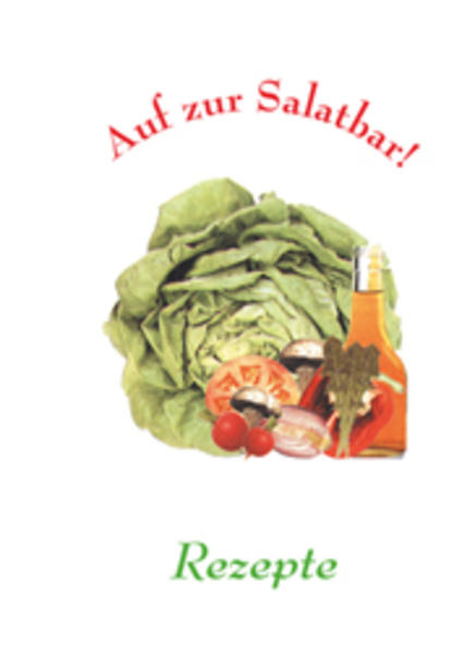 Wer an dieser Salatbar ankommt, hat die Qual der Wahl: in unserem großen Salat-ABC können Sie zwischen 59 Salatrezepten aussuchen: grüne Salate, Salate mit Nudeln, Kartoffeln, mit Paprika, Pilzen, Tomaten, Salate mit Obst, wie Bananen, Orangen oder Salate mit Käse oder Nüssen. Und dies ist nicht genug: neun feine Saucen stehen zur Krönung bereit. Bei diesem Angebot möchte man mehr über Salate wissen. In dieser Mappe werden die bekanntesten Salatarten und dazu geeignete Gemüsearten beschrieben. Außerdem erfährt der Leser Wissenswertes über Öl und Essig. So mit den Grundlagen gestärkt, treten wir gern an die Salatbar, sei es Sommer, sei es Winter. Guten Appetit. Die Mappe ist ideal zum Ergänzen eigener Rezepte.