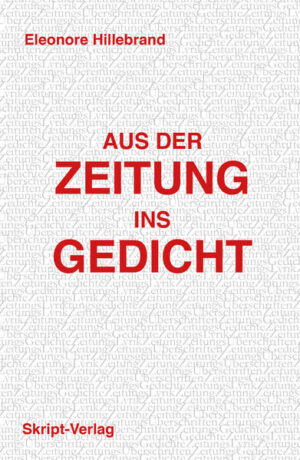 „Altgierig auf jede Einzelheit Zurück zur Ursprungsfrage Mach dein Ding ...“ In einer Zeit, die von Krisen überflutet scheint, ist es wichtig, einen kühlen Kopf zu bewahren und sich über den eigenen Standpunkt in unserer Welt klar zu sein. Dabei helfen die facettenreichen Texte der Autorin. Sie jongliert mit spielerischer Leichtigkeit Überschriften aus der Frankfurter Allgemeinen Zeitung aus den letzten Jahren. Damit erlaubt sie uns Einblicke auf ihre Sicht der Welt. Keine endgültigen Antworten, aber für jeden Leser, der gern kreativ mitdenkt, eine ungewöhnliche Quelle für weiterführende Gedanken, losgelöst von starren Schemen. Das ist das Große an diesen kleinen Texten, dass sie uns Lesern die Freiheit geben, weiter darüber zu philosophieren und unsere eigenen Ideen zu entwickeln. Wer dieses Büchlein kauft, erhält belebende Anregungen, um die komplexen Fragen unserer Zeit vielseitig zu beleuchten und besser zu verstehen. Uta Bleidißel