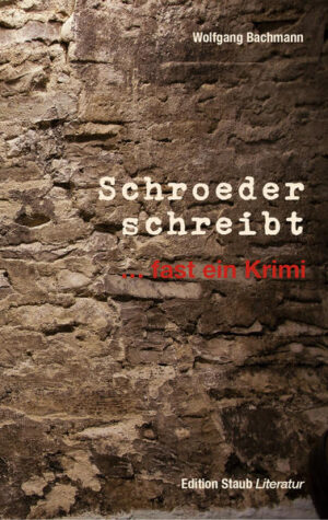 Die Tochter eines berüchtigten Politikers wird ermordet. Hingerichtet bei einer obszönen Party. Jedenfalls glaubt das der ehemalige Feuilleton-Redakteur Schroeder, der seine Berufserfahrungen mit einem Gesellschaftsroman krönen möchte. Doch der unheimliche Mord gewinnt zunehmend Macht über ihn. Schließlich gerät Schroeder selbst in Tatverdacht. Er erleidet Panikattacken und sieht sein Ende nahen. Da kommt es zur überraschenden Wendung …