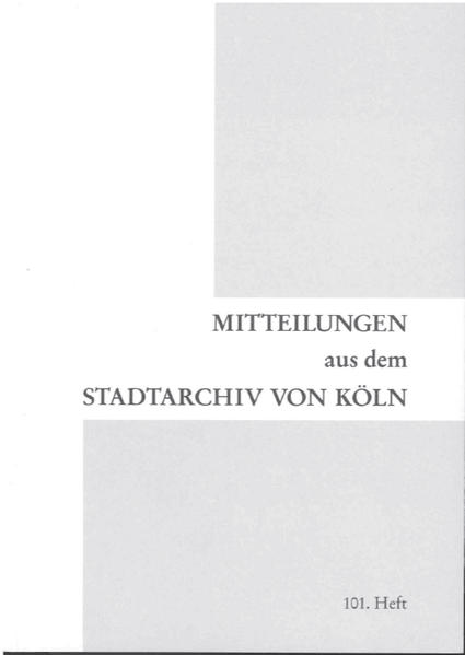 Akten der Kulturverwaltung der Stadt Köln: Akten der Kulturverwaltung der Stadt Köln 1880 - 1930 | Bundesamt für magische Wesen