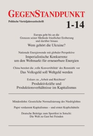 GegenStandpunkt 1-14 | Bundesamt für magische Wesen